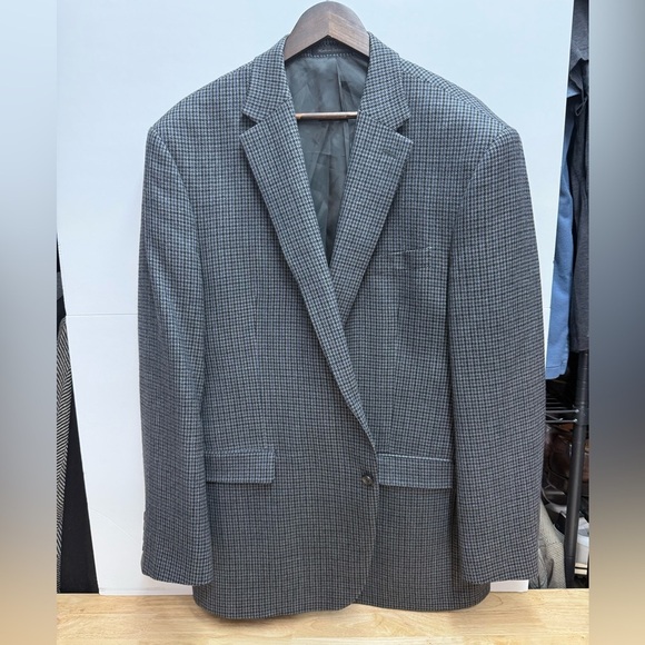 Ralph Lauren Other - Ralph Lauren Charcoal Houndstooth Blazer